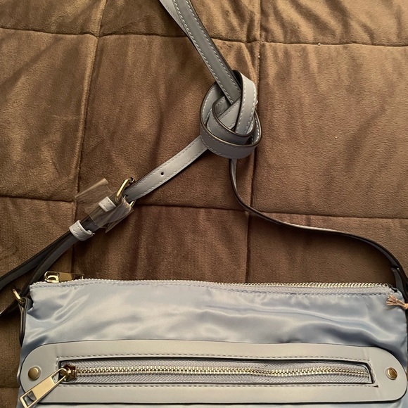 a new day Bags Zip Closure Cross Body Bag Blue Poshmark